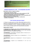 BEL - Boletim Eletrônico Nº 276